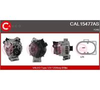Alternatore con puleggia cinghia Poly-V CAL15477AS CASCO per FORD GRAND C-MAX