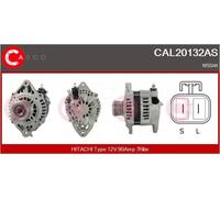 Alternatore con puleggia cinghia Poly-V CAL20132AS CASCO per NISSAN