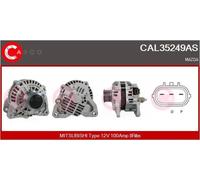 Alternatore con puleggia cinghia Poly-V CAL35249AS CASCO per MAZDA 5 6 Hatchback