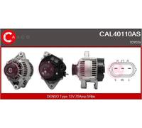 Alternatore con puleggia cinghia Poly-V CAL40110AS CASCO per TOYOTA CARINA E VI