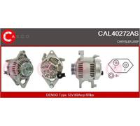 Alternatore con puleggia cinghia Poly-V CAL40272AS CASCO per CHRYSLER JEEP