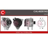Alternatore con puleggia cinghia Poly-V CAL40297AS CASCO per TOYOTA COROLLA