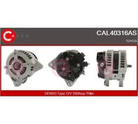 Alternatore con puleggia cinghia Poly-V CAL40316AS CASCO per TOYOTA RAV 4 III