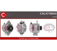 Alternatore con puleggia cinghia Poly-V CAL47105AS CASCO per SUZUKI BALENO