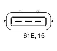 BOSCH 0 986 045 031 Alternatore
