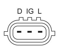 BOSCH 0 986 082 830 Alternatore