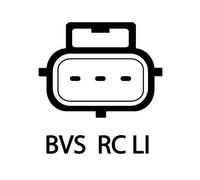 Alternatore con puleggia multipla LRA03383 LUCAS per LAND ROVER RANGE ROVER III