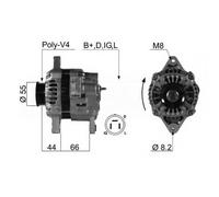Alternatore per Subaru Justy II 1.3 4X4 II 1.3 Gx 4X4 III 1.3 III 1.5 40682RI