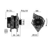 Alternatore EB249G 13702N 439385 437338 AX6127 89213166 J5110500 AB190058 111405