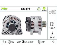 VALEO 437471 Alternatore