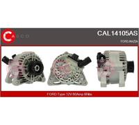 ALTERNATORE GENERATORE CASCO CAL14105AS PER FORD FIESTA V FUSION MAZDA 2