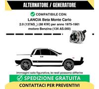ALTERNATORE LANCIA Beta Monte Carlo 2.0 88 kw Benzina 1975-1981