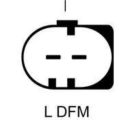 LUCAS Alternatore Generatore 140A 14V Per Fiat Ducato Pritsche/Fahrgestell