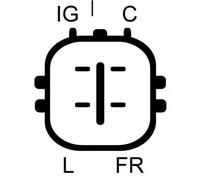 LUCAS LRA02355 Alternatore