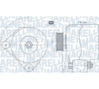 Alternatore MAGNETI MARELLI 90A - 063731228010 per VW TRANSPORTER 2.5 TDI