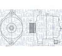 MAGNETI MARELLI 063731343010 Alternatore