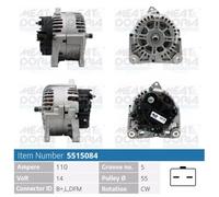 Alternatore MEAT AND DORIA 110A - 5515084 per RENAULT CLIO