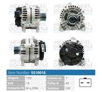 Alternatore MEAT AND DORIA 150A - 5510018 per RENAULT MASTER 2.5 dCi