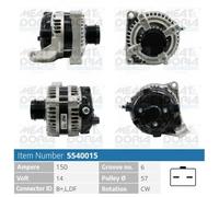 Alternatore MEAT AND DORIA 150A - 5540015 per JEEP CHEROKEE 2.8 CRD 4x4