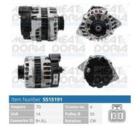 Alternatore MEAT AND DORIA 70A - 5515191 per KIA PICANTO 1.1