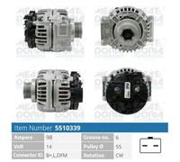 Alternatore MEAT AND DORIA 98A - 5510339 per RENAULT CLIO 1.5 dCi 90