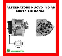 ALTERNATORE NUOVO 110AH RENAULT CLIO II 1.5 DCI DAL 2001 KW60 CV82 K9K702 178