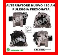 ALTERNATORE NUOVO 120AH FORD FOCUS III 2.0 TDCI DA 2010 KW103 CV140 CC1997 UFDB