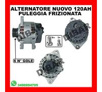 ALTERNATORE NUOVO 120AH LANCIA KAPPA SW 2.4 JTD DAL 98 KW100 CV136 838A8000 187