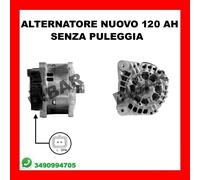 ALTERNATORE NUOVO 120AH RENAULT CLIO II 1.5 DCI DAL 01 KW59 CV80 K9K702 51
