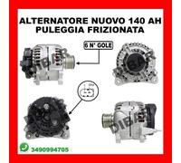 ALTERNATORE NUOVO 140AH AUDI A1 - A3 - A4 - TT 1.6-1.8-2.0 DAL 00 03L903023F 45