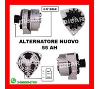 ALTERNATORE NUOVO 55AH MERCEDES 190 KOMBI-T1- T2-TREM 0120489302 13