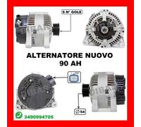 ALTERNATORE NUOVO 90AH CITROEN C5 I BREAK 2.0 16V HPI DA 01 KW103 CV140 RLZ 112