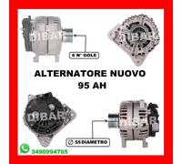 ALTERNATORE NUOVO 95AH DACIA DUSTER-LOGAN-SANDERO DAL 2009 TG9B053 13