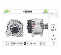 ALTERNATORE ORIGINALE VALEO 439791 140A PER VW VW