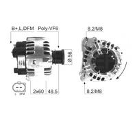 Alternatore per Audi A2 1.4 Tdi A3 1.6 1.8 T 1.9 Tdi S3 Quattro 0 124 315 001