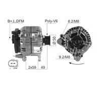Alternatore per Audi A2 1.4 Tdi A3 1.6 1.8 T 1.9 Tdi S3 Quattro 0 124 325 003
