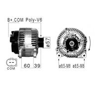 Alternatore per Audi A6 3.0 Tdi Quattro 2.7 Tdi Quattro 0 121 715 020 12090202