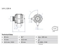 Alternatore per BMW Z4