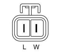 Alternatore per CHEVROLET HONDA OPEL VAUXHALL ASTRA ASTRA G CLASSIC ASTRAVAN CIV