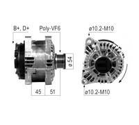 Alternatore per Citroen Bx 16 19 Gti 16V 1.9 Rd 4X4 19 E 4X4 0 124 615 027