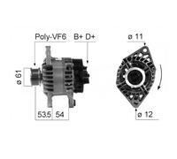 Alternatore per Fiat Bravo I 1.4 Barchetta 1.8 16V Brava 1.4 12 V 0 986 049 760