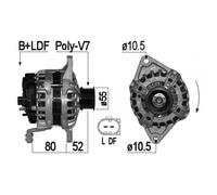 Alternatore per Fiat Ducato 130 Multijet 23 D 110 Multijet 23 D 0 986 082 320