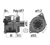 ERA 209183A Alternatore