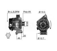 Alternatore per Ford Focus II C-MAX