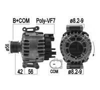 Alternatore per Ford Focus III Citroen Berlingo Xsara