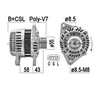 ERA 209449A Alternatore