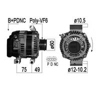 ERA 209349A Alternatore