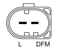 Alternatore con puleggia multipla 0 986 047 220 BOSCH per MINI MINI