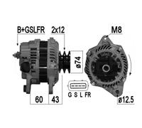 ERA 209363 Alternatore