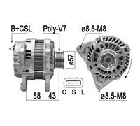 Alternatore per Nissan Juke Cube